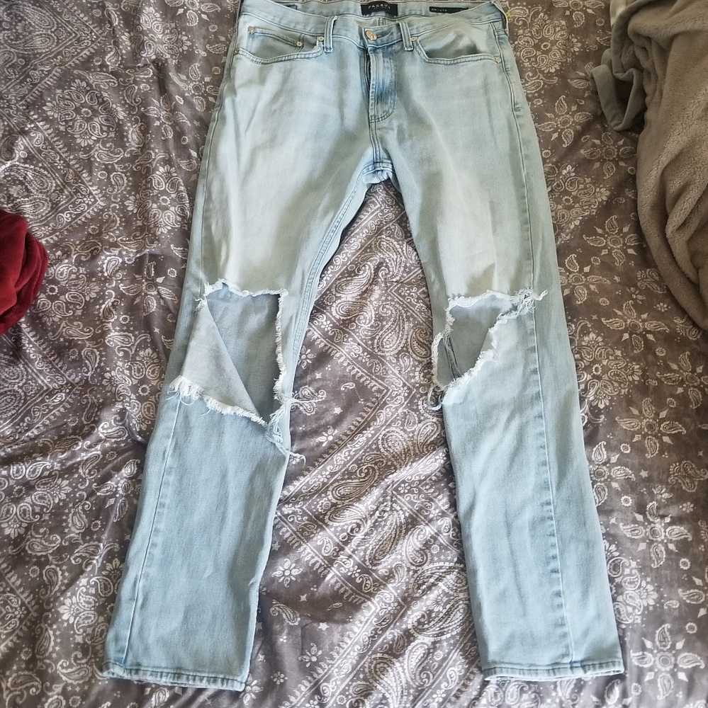 Pacsun Slim Fit Ripped Jeans 32x32